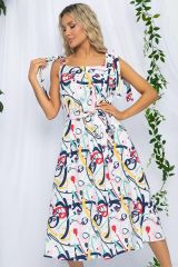 521396 LT Collection Платье белый