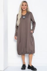 487800 LT Collection Платье кофейный