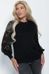 Б11058 Джемпер LADY TAIGA Черная