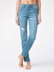 CON-145 Conte elegant Джинсы Mid blue