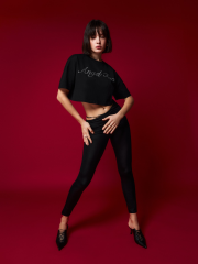 10204450006 Лосины жен. Hiny черный CONCEPT CLUB Women