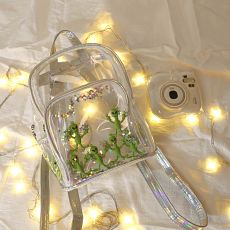 Инопланетный прозрачный рюкзак FLOWERZZ