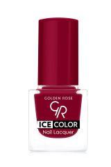 Лак для ногтей GR Ice Color (0-191) - 126 Тёмно-вишнёвый (126)