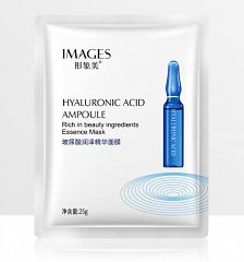Маска для лица Images с гиалуроновой кислотой Hyaluronic Acid Mask, 3 шт
