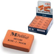 ЦЕНА ЗА 6 ШТ! Ластик Koh-I-Noor Mondeluz 6811/60, оранжевый