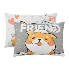 ЦЕНА ЗА 3 ШТ! Комплект наволочек «Этель» Best friend, 50×70 см, 2 шт., бязь, хлопок 100%