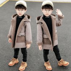 Тёплое полупальто для мальчиков, 2 расцветки