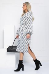 503808 LT Collection Платье светло-серый