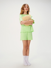 20234280011 Пижама детская для девочек Zlota лайм ACOOLA Kids