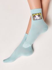 17С-10СП CONTE-KIDS Носки бледно-бирюзовый