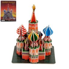 124375 Конструктор 3D «Храм Василия Блаженного»