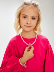 20206260029 Комплект (бусы + браслет) детский Marienne цветной ACOOLA Kids