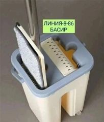 Комплект для уборки Scratch Cleaning mop швабра и ведро с отжимом 6л