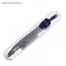 1269071 Циркуль металлический в пластиковом тубусе