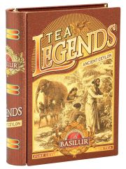 Чай черный Basilur «Чайная книга» Чайные легенды-Древний Цейлон» 100г, ( ж/б)