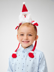 20206310265 Ободок детский Saanta красный ACOOLA Kids