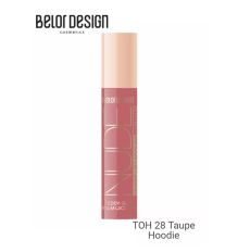 BelorDesign. Лаковый блеск для губ Nude Harmony Outfit Lip тон 28 Taupe Hoodie