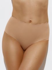 3. OmD 2232B Invisible Slip Maxi (лазерная обработка края), PA Omsa Трусы Beige (Бежевый)