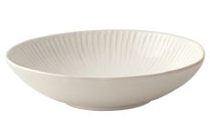 Тарелка суповая, 20х4 см, фарфор P, белая, Полосы, Gallery, 59686