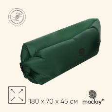7339254 Надувной диван maclay, 190Т, 180 х 70 х 45 см, цвет оливковый