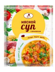 ЭВ NEW (10%) Суп мясной с вермишелью, 60 г