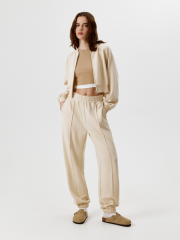 10200160725 Брюки жен. Leyston_pants бежевый CONCEPT CLUB Women