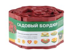 Бордюр Park 10см*9м красный 256007