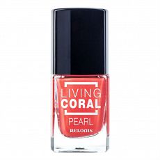 027550  Relouis Лак для ногтей Living Coral тон №1 Pearl