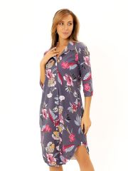 325123 Fleurtex Халат Виноградный