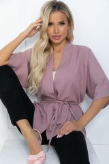 Б11502 Жакет LADY TAIGA Пыльная роза