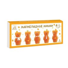 Мармеладные мишки. Натуральный абрикосовый мармелад, 155г Коломчаночка