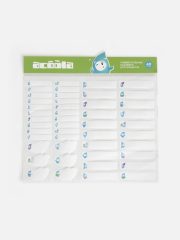 20306930066 Декоративные детские наклейки Stika белый ACOOLA Kids