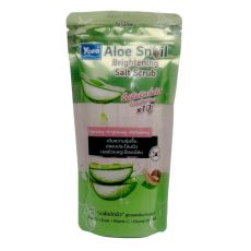 Siam Yoko Солевой скраб для тела c экстрактом алоэ вера и муцином улитки / Aloe Vera Snail Brightening Salt Scrub, 300 г