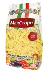 МАКСТОРИ Макаронные изделия Перо рифленое 400г