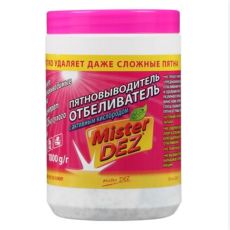 Отбеливатель Mister Dez Eco-Cleaning, порошок, для тканей, кислородный, 1000 г 5600434