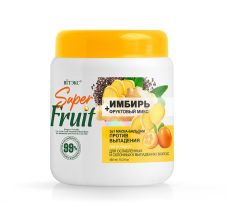 031665 Витэкс Super FRUIT. Маска-бальзам «Имбирь + фруктовый микс» 3-в-1 ПРОТИВ ВЫПАДЕНИЯ для ослабленных и склонных к выпадению волос, 450 мл