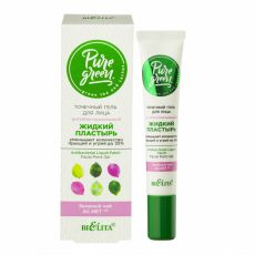 027437  Belita PURE GREEN. Точечный гель для лица «Антибактериальный жидкий пластырь», 20 мл