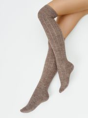 parigina JACQUARD VAR.2 480 (гольфины шерсть) Minimi Гольфины Beige Melange (Бежевый)