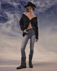 CON-669 Conte elegant Джинсы grey