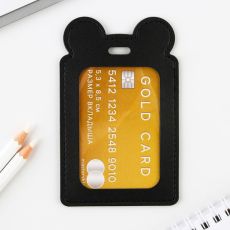 9379549 Чехол для бейджа «Gold card», 12 х 7,5 см