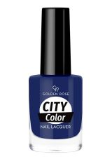 Лак для ногтей GR City Color Nail Lacquer (0-100) Синий (064)