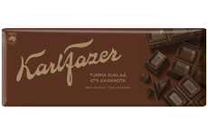 Черный шоколад Fazer 47% какао 200 г