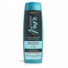 029367 Vitex EXPERT PURE. Мицеллярный fresh-шампунь для волос и кожи головы СУПЕРОЧИЩЕНИЕ и УВЛАЖНЕНИЕ, 400 мл