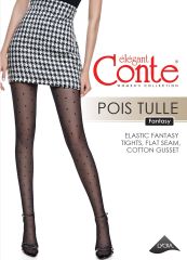 POIS TULLE Conte elegant Колготки nero
