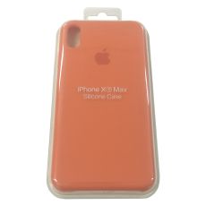 Силиконовый чехол для iPhone XS MAX коралловый