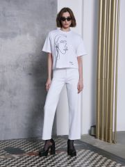 CON-613 Conte elegant Джинсы white