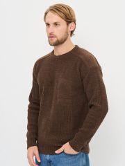 Джемпер мужской 9242-99027 т.коричневый NEWVAY