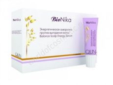 Ollin BioNika Энергетическая сыворотка против выпадения волос 10х15 мл