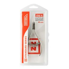 Nippon Nippers Кусачки маникюрные для кутикулы / Standard NN_NS-01S-4, спиральная пружина, ручная заточка, 4 мм