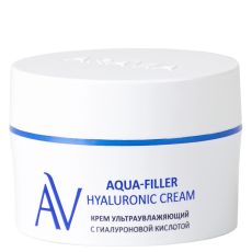 ARAVIA Крем ультраувлажняющий с гиалуроновой кислотой Aqua-Filler Hyaluronic Cream, 50 мл